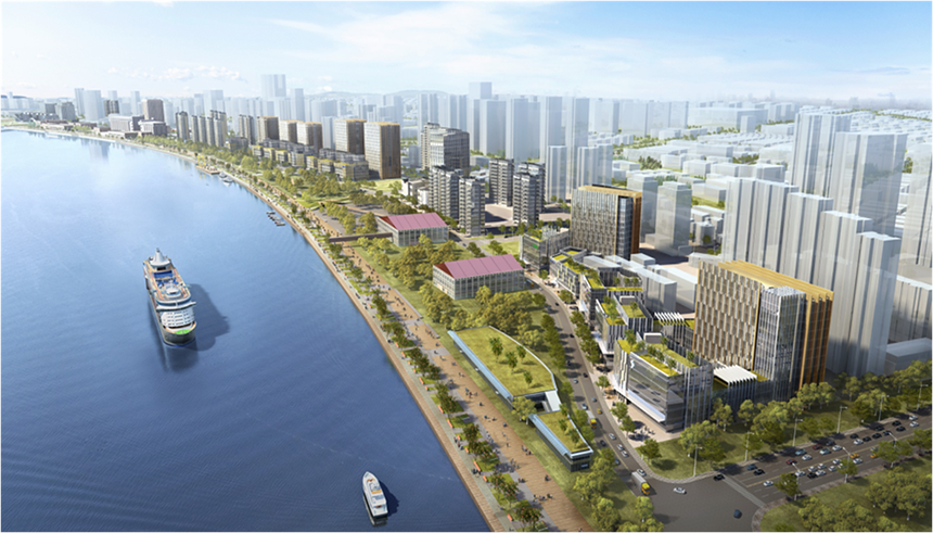 上海黃浦江沿岸新華-民生-洋涇碼頭地區(qū)實施規(guī)劃